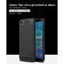 Mofi plastový kryt s broušenou texturou pro Huawei Y5 (2018) - červený