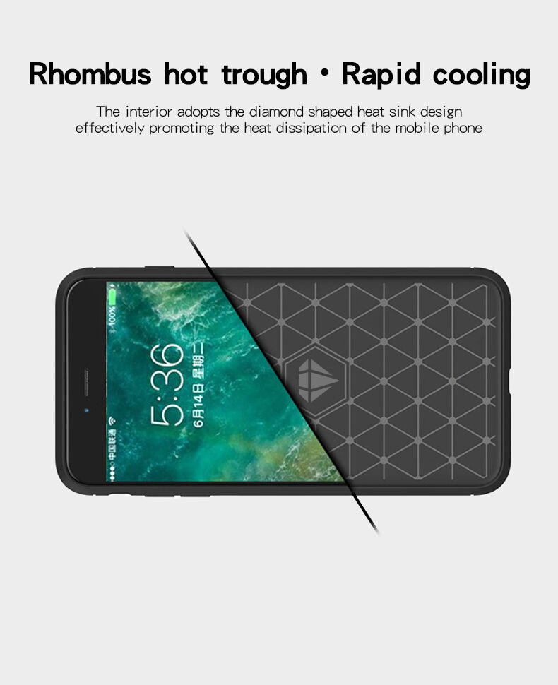 Mofi plastový kryt s broušenou texturou pro Huawei Y5 (2018) - červený