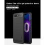 Mofi plastový kryt s broušenou texturou pro Honor 10 - černý