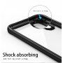Ipaky čirý kryt s rámečkem pro Huawei Nova 3 - černý