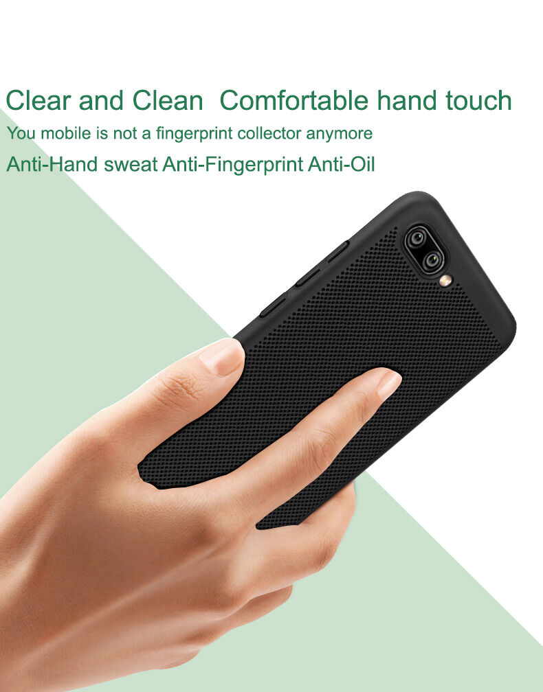 Imak prodyšný kryt s ochranou displeje pro Honor 10 - černý