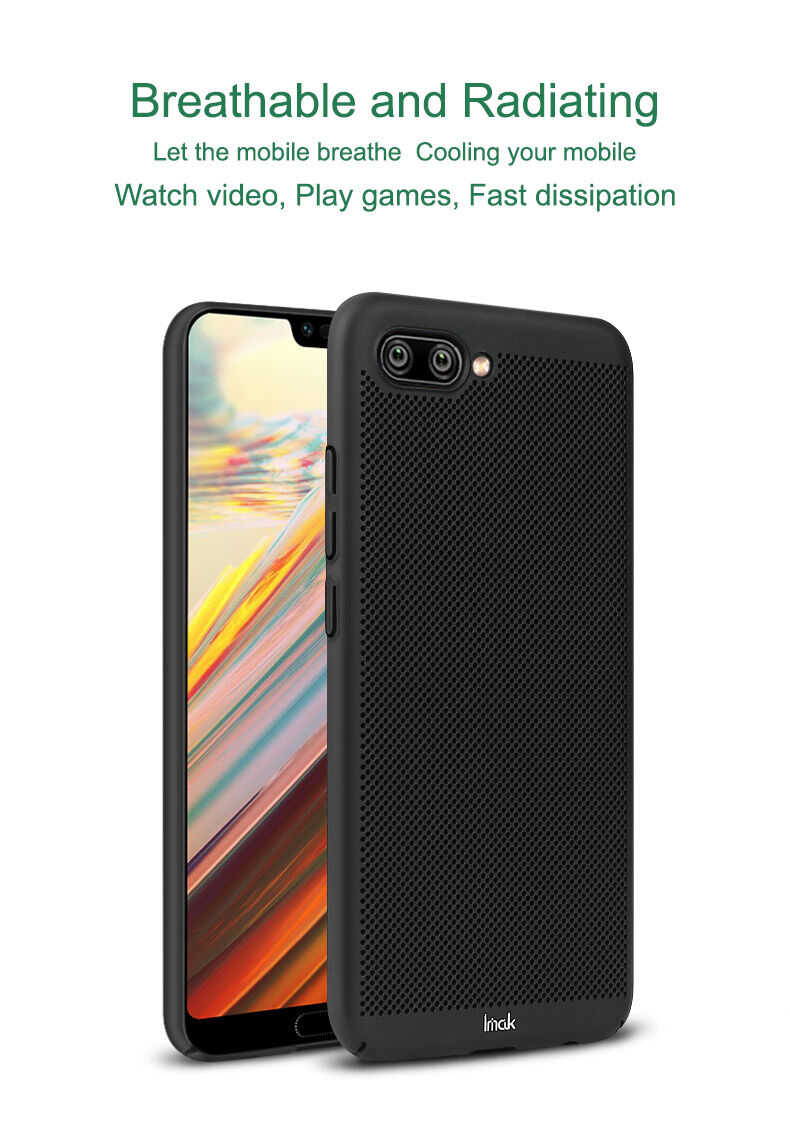 Imak prodyšný kryt s ochranou displeje pro Honor 10 - černý