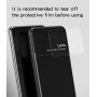 Mofi zadní kryt z plastu a skla pro Huawei P20 Lite - červený