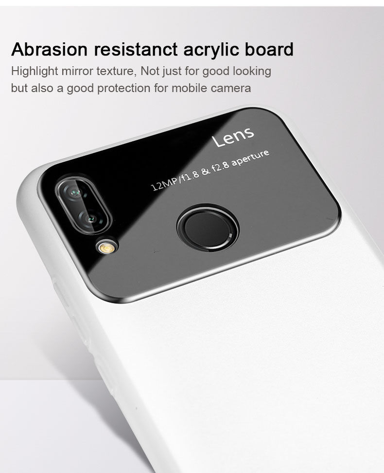 Imak plastový kryt s ochranou kamery pro Huawei P20 Lite - červený