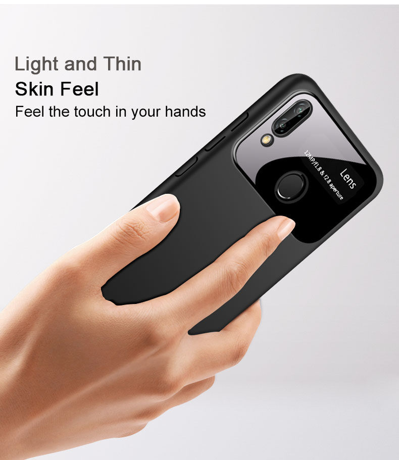 Imak plastový kryt s ochranou kamery pro Huawei P20 Lite - červený
