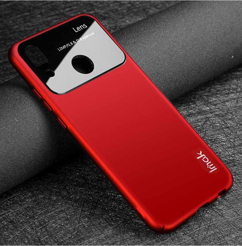Imak plastový kryt s ochranou kamery pro Huawei P20 Lite - červený