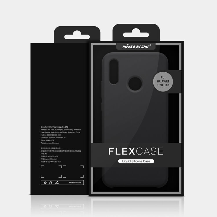 Nillkin silikonový kryt Liquid pro Huawei P20 Lite - černý