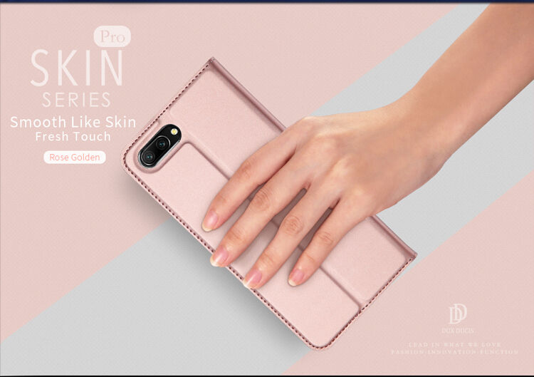 Dux Ducis Skin Pro flipové pouzdro pro Honor 10 - tmavěmodré