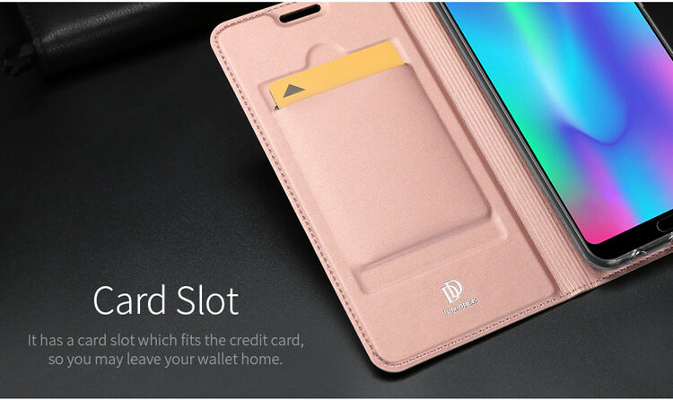 Dux Ducis Skin Pro flipové pouzdro pro Honor 10 - tmavěmodré
