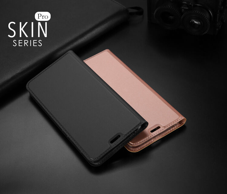 Dux Ducis Skin Pro flipové pouzdro pro Honor 10 - tmavěmodré