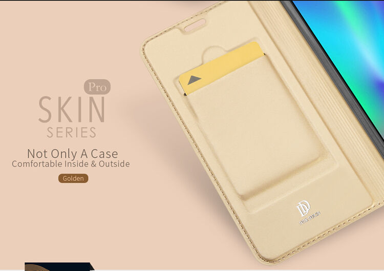 Dux Ducis Skin Pro flipové pouzdro pro Honor 10 - šedé