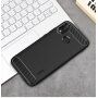 Mofi plastový kryt s broušenou texturou pro Huawei P20 Lite - červený