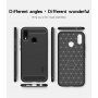 Mofi plastový kryt s broušenou texturou pro Huawei P20 Lite - černý