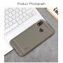 Mofi plastový kryt s broušenou texturou pro Huawei P20 Lite - černý