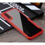 Ipaky čirý kryt s rámečkem pro Huawei P20 Lite - červený