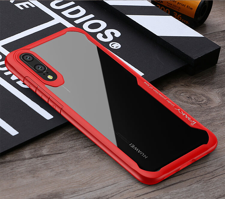 Ipaky čirý kryt s rámečkem pro Huawei P20 Lite - černý