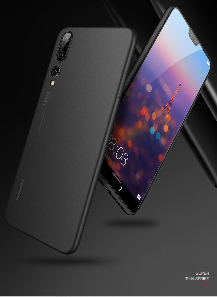 Cafele super tenký plastový kryt pro Huawei P20 Pro - šedý