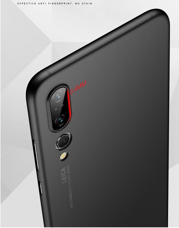 Cafele super tenký plastový kryt pro Huawei P20 Pro - šedý