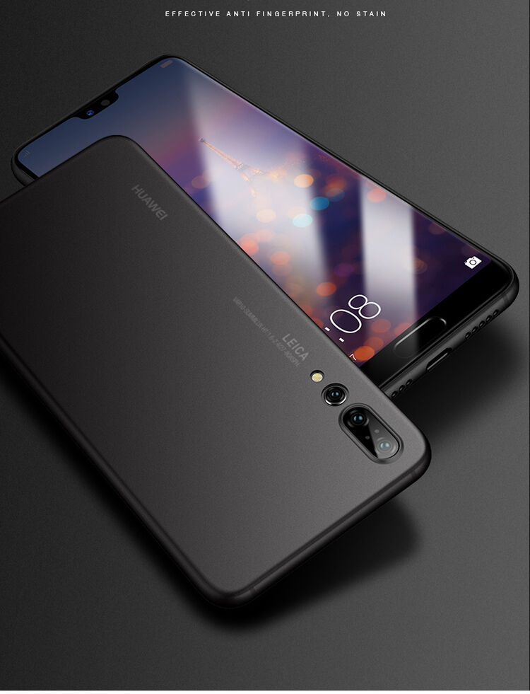Cafele super tenký plastový kryt pro Huawei P20 Pro - šedý