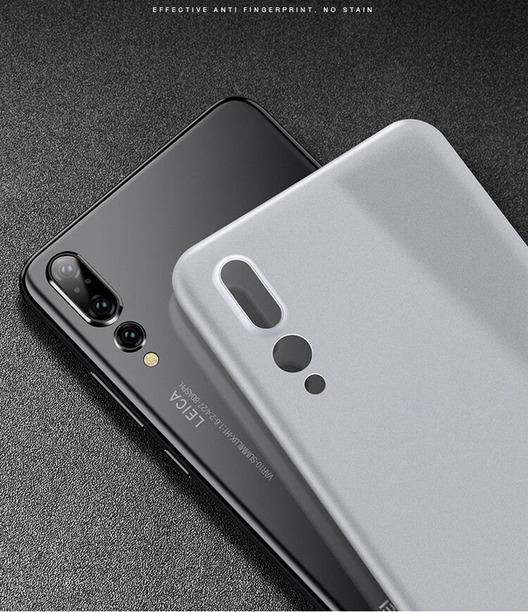 Cafele super tenký plastový kryt pro Huawei P20 Pro - šedý