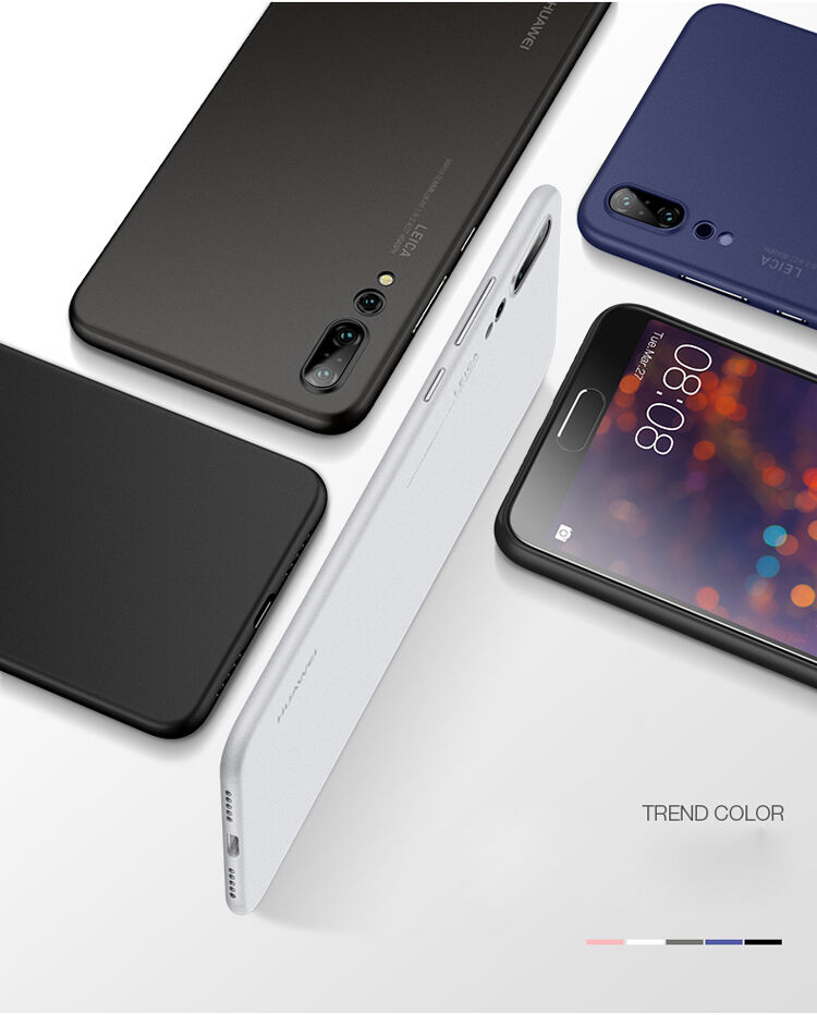 Cafele super tenký plastový kryt pro Huawei P20 Pro - šedý