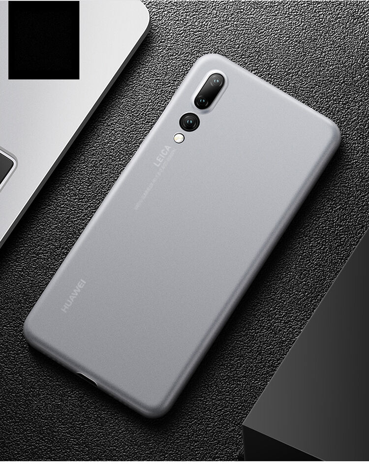 Cafele super tenký plastový kryt pro Huawei P20 Pro - šedý