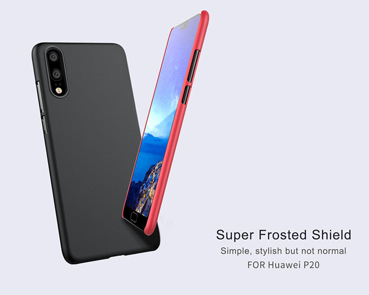 Nillkin plastový kryt Frosted pro Huawei P20  - černý