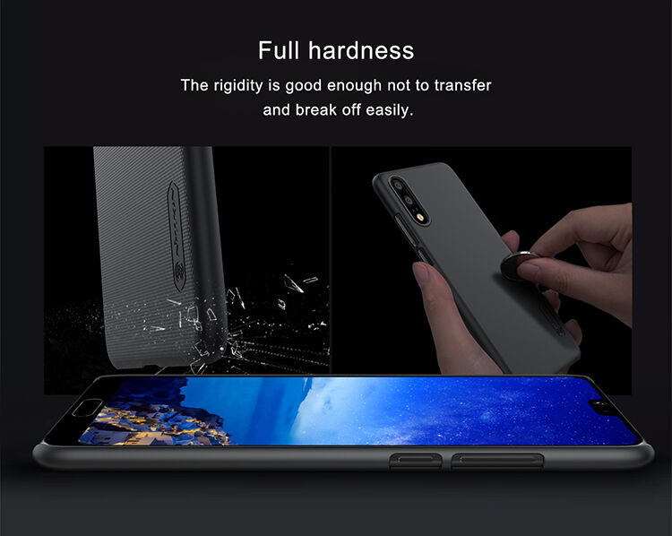 Nillkin plastový kryt Frosted pro Huawei P20  - černý