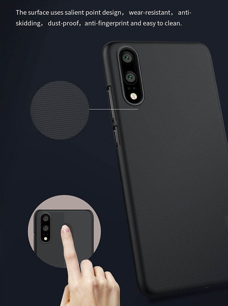 Nillkin plastový kryt Frosted pro Huawei P20  - černý