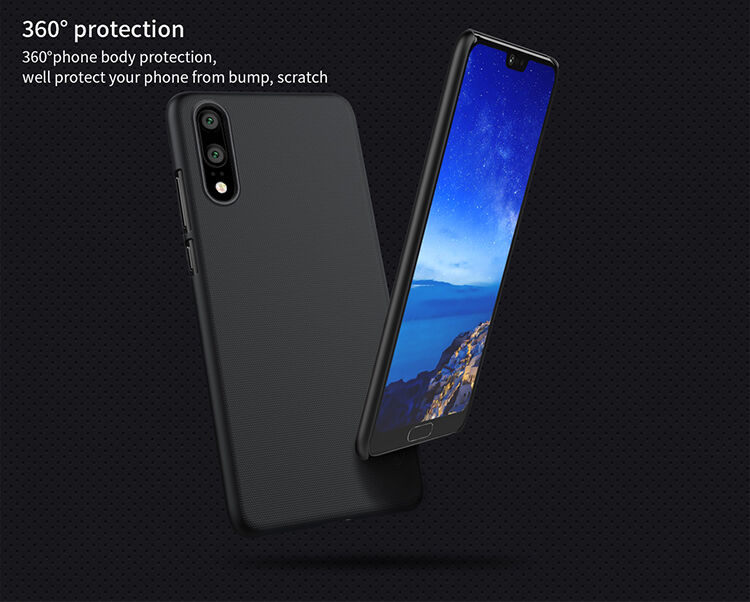 Nillkin plastový kryt Frosted pro Huawei P20  - černý