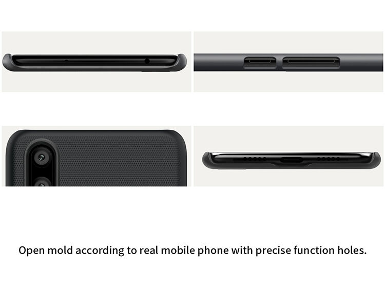 Nillkin plastový kryt Frosted pro Huawei P20  - černý