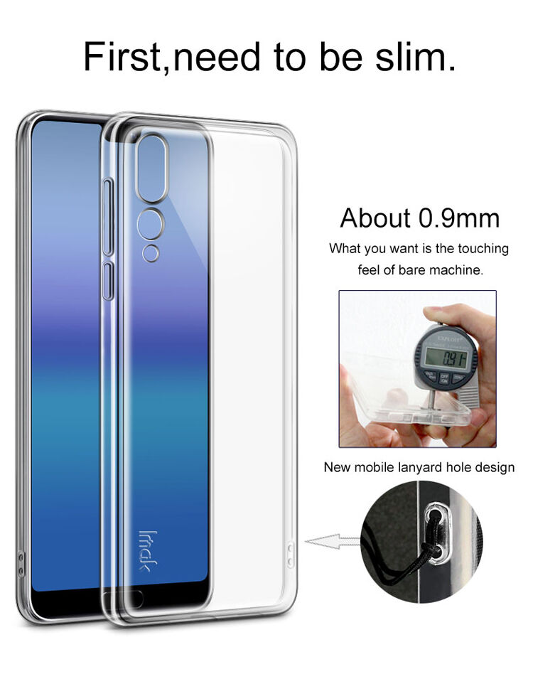 Imak Stealth plastový kryt pro Huawei P20 Pro - transparentní
