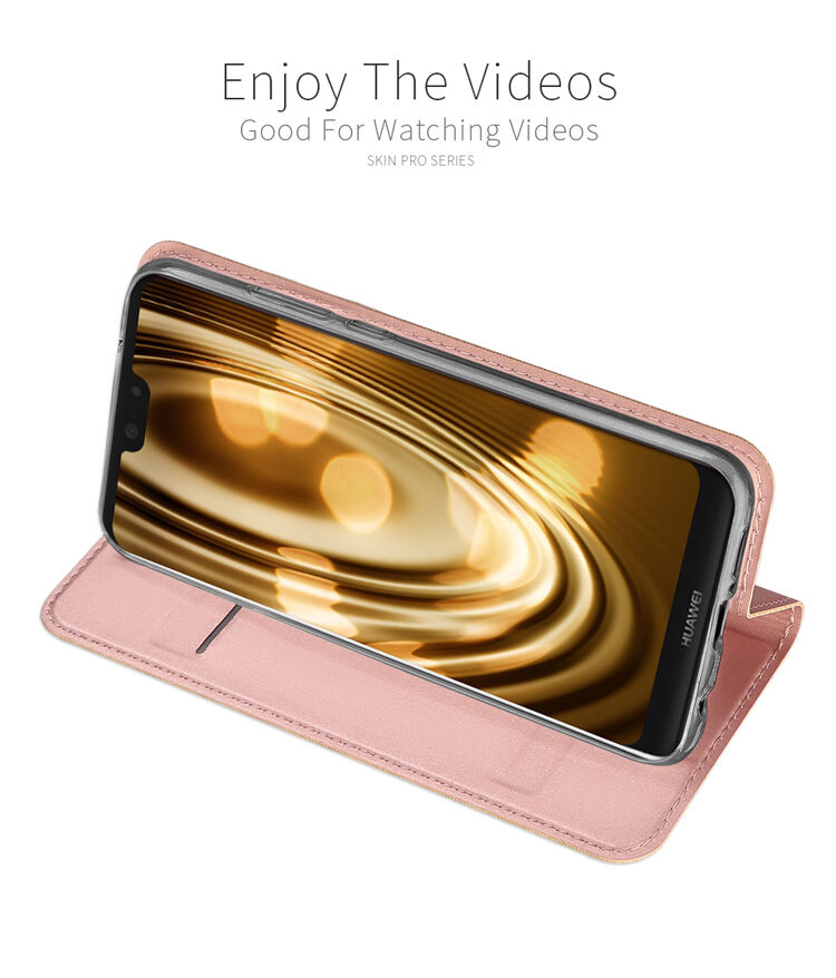 Dux Ducis Skin Pro flipové pouzdro pro Huawei P20 Lite - zlaté