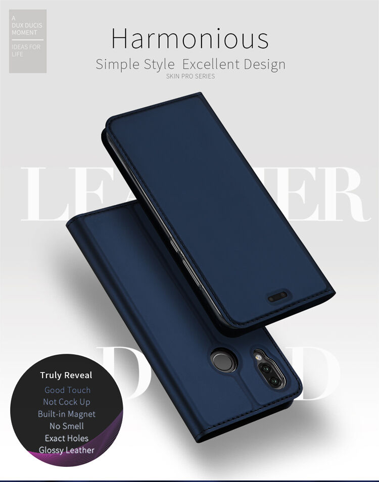 Dux Ducis Skin Pro flipové pouzdro pro Huawei P20 Lite - růžovozlaté
