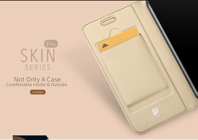 Dux Ducis Skin Pro flipové pouzdro pro Huawei P20 Lite - růžovozlaté