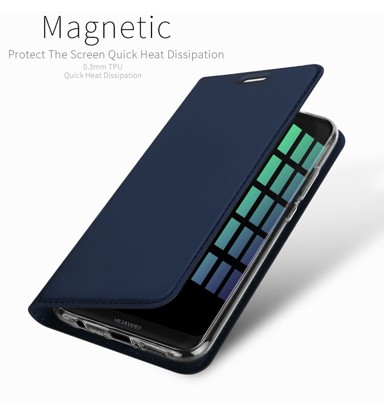 Dux Ducis Skin Pro flipové pouzdro pro Huawei P20 Lite - růžovozlaté
