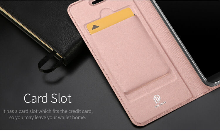 Dux Ducis Skin Pro flipové pouzdro pro Huawei P20 Lite - šedé
