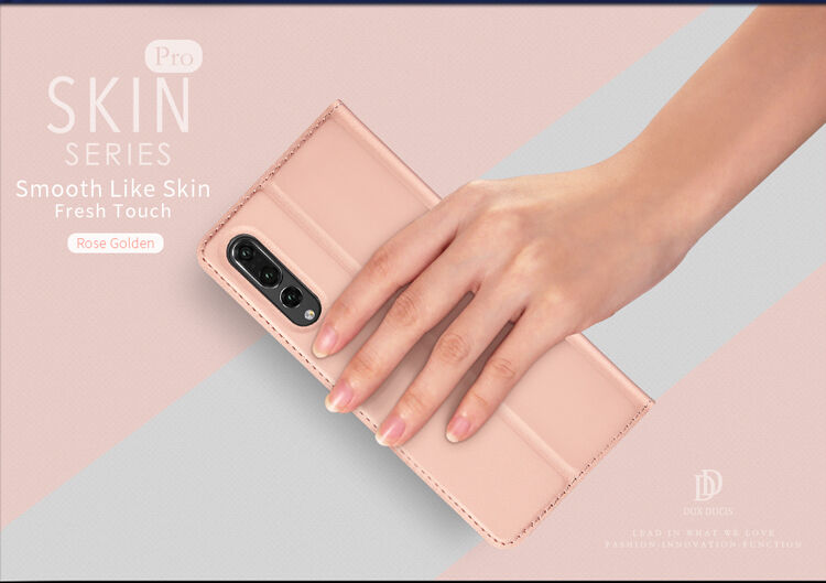 Dux Ducis Skin Pro flipové pouzdro pro Huawei P20 Pro - tmavěmodré