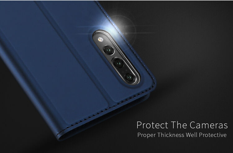 Dux Ducis Skin Pro flipové pouzdro pro Huawei P20 Pro - tmavěmodré