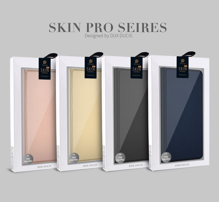 Dux Ducis Skin Pro flipové pouzdro pro Huawei P20 Pro - tmavěmodré