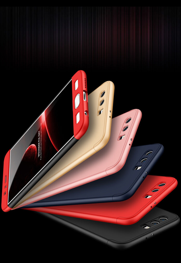 Matný kryt na celý telefon pro Honor 9 - zlatý