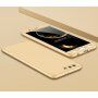 Matný kryt na celý telefon pro Honor 9 - zlatý