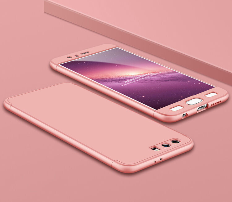 Matný kryt na celý telefon pro Honor 9 - červený