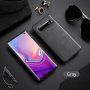 X-Level kryt s koženkovým povrchem pro Samsung Galaxy S10 - černý