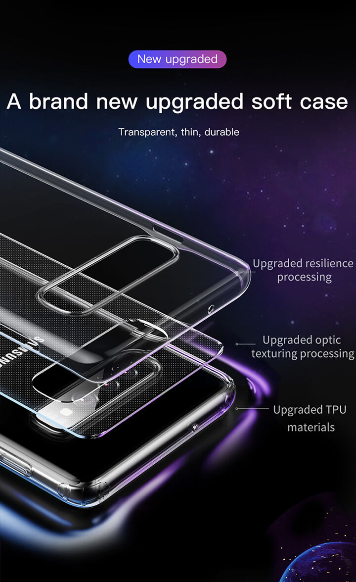 Baseus ochranný plastový kryt pro Samsung Galaxy S10 - transparentní