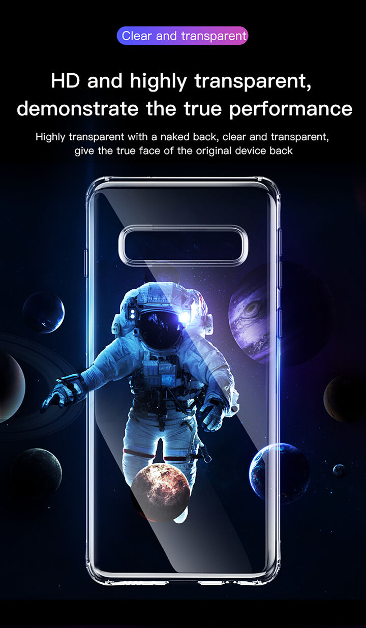 Baseus ochranný plastový kryt pro Samsung Galaxy S10 - transparentní