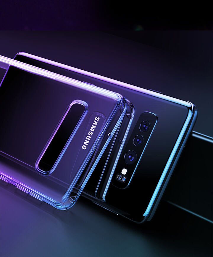 Baseus ochranný plastový kryt pro Samsung Galaxy S10 - transparentní