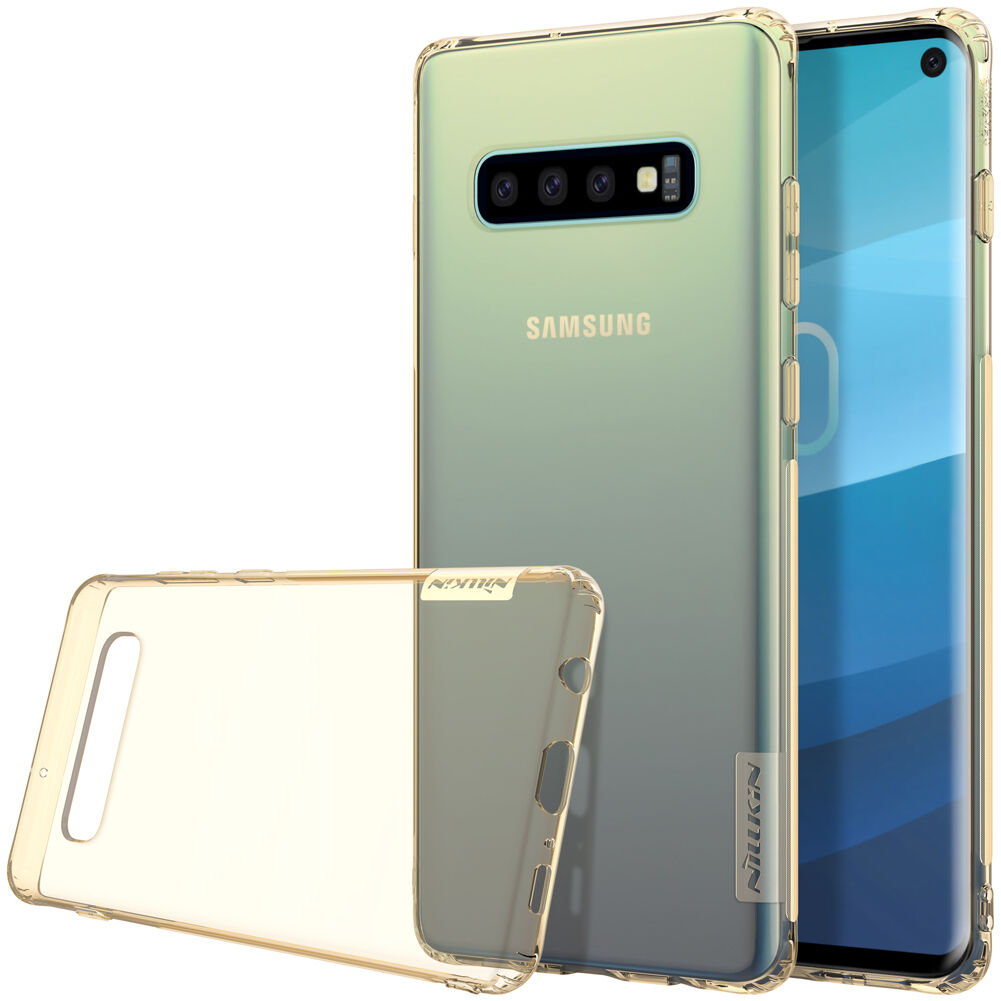 Nillkin transparentní kryt z měkkého plastu pro Samsung Galaxy S10 - bílý