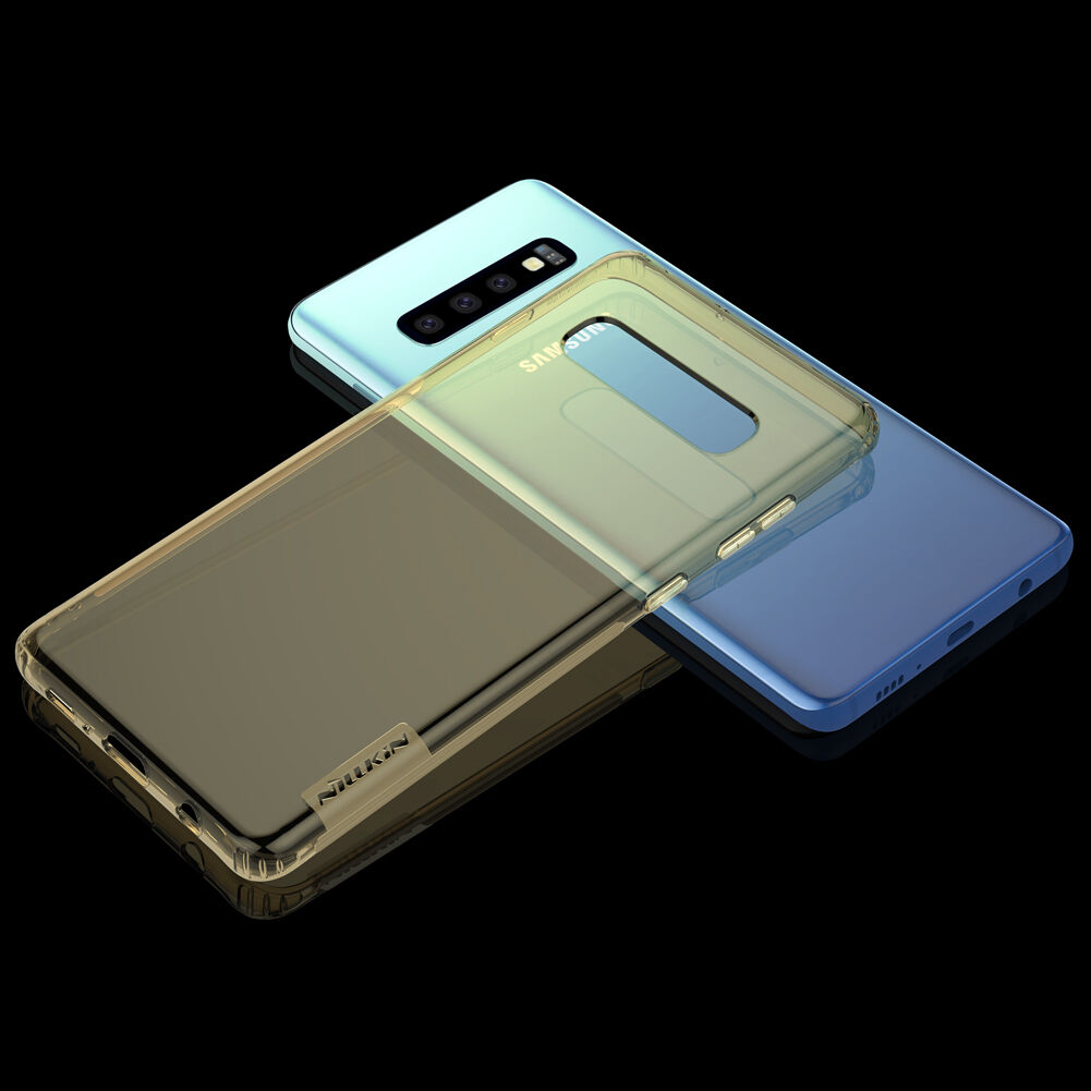 Nillkin transparentní kryt z měkkého plastu pro Samsung Galaxy S10 - bílý
