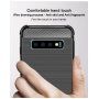 Imak ochranný kryt s broušenou texturou pro Samsung Galaxy S10 - černý